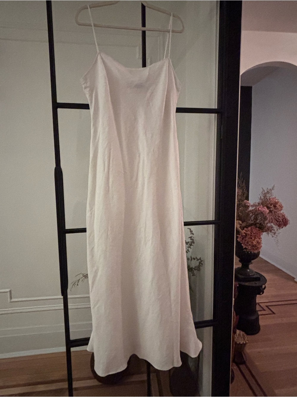 Polo by Ralph Lauren White Strapless Slip Dress